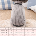 Winter warm casual dog turtleneck pet clothing